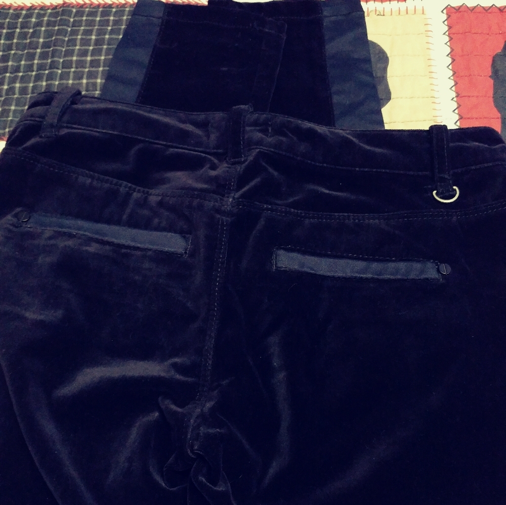 NWOT Velvet pants - Picture 2 of 6